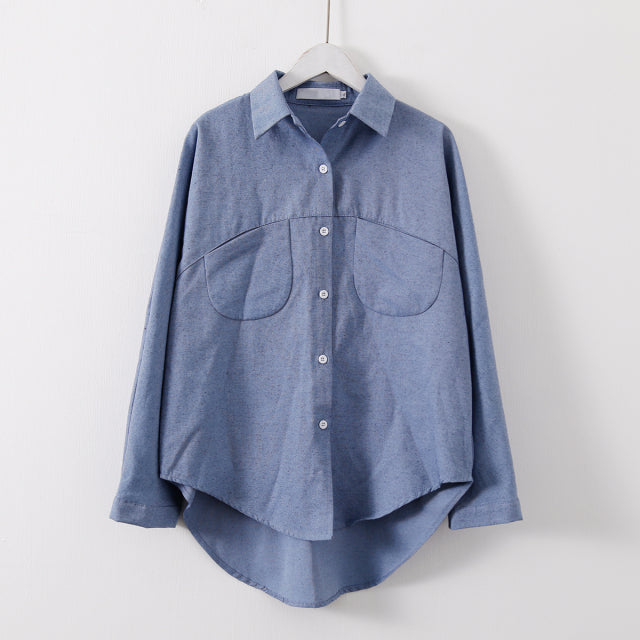 2021 Spring Women Summer Blouse