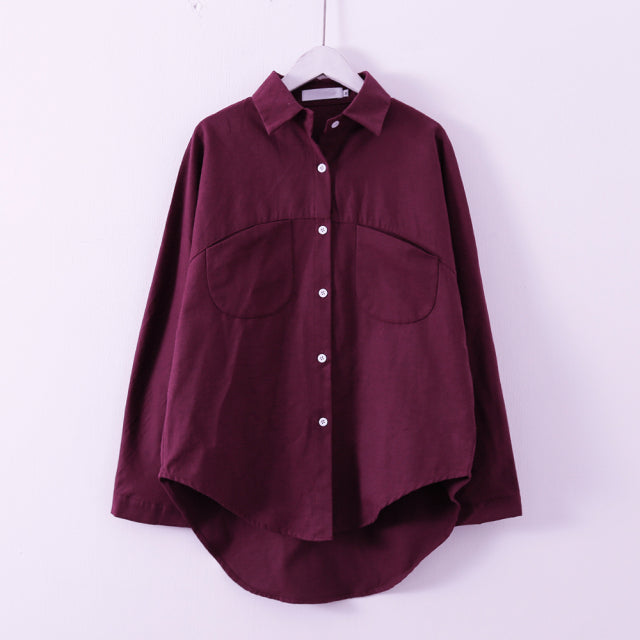 2021 Spring Women Summer Blouse