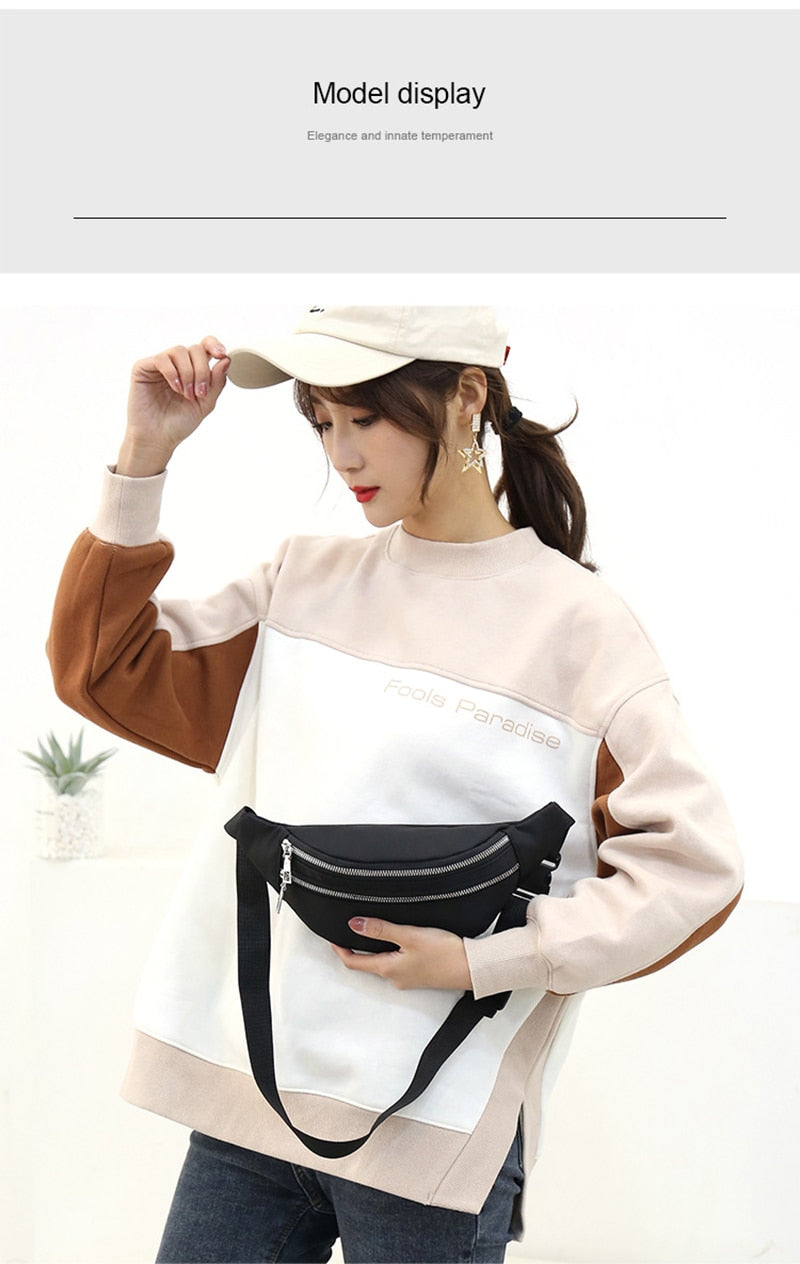 C2C Geestock Crossbody-Waist-Chest-Belt Sport Hip Bum Bag