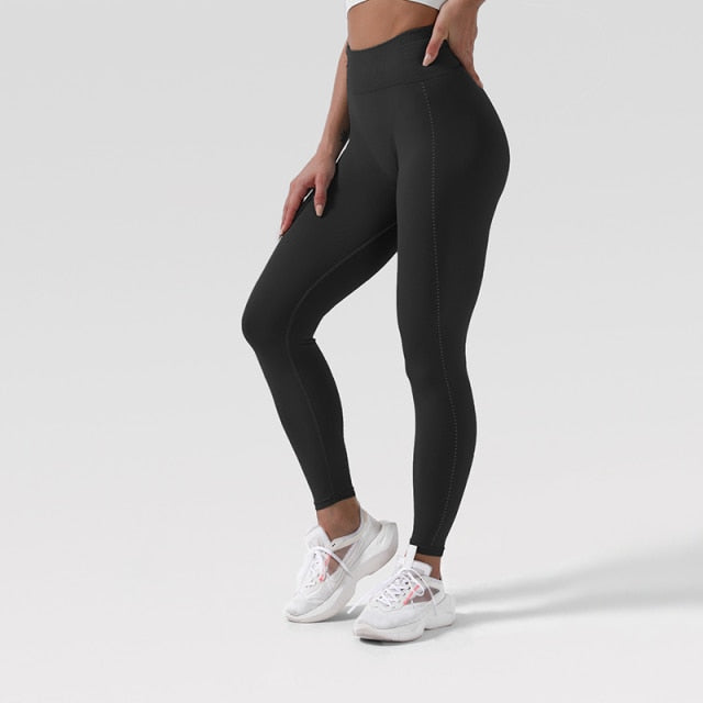 High Waist Naked feeling Leggings Push Up Sport Women Fitness Running Yoga Pants Energy Seamless Leggings Gym Girl leggings