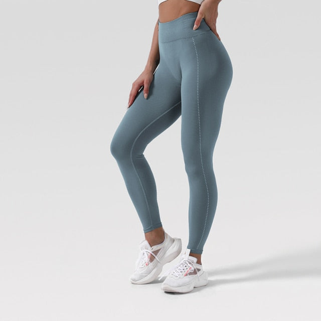 High Waist Naked feeling Leggings Push Up Sport Women Fitness Running Yoga Pants Energy Seamless Leggings Gym Girl leggings