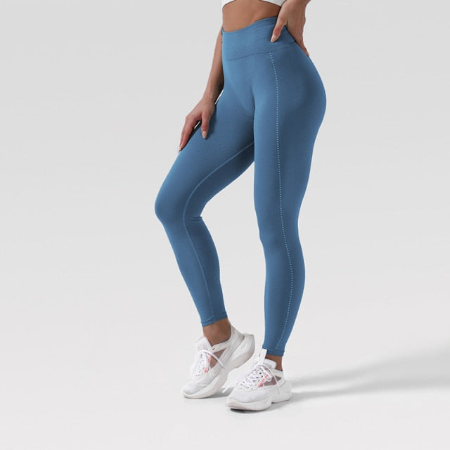 High Waist Naked feeling Leggings Push Up Sport Women Fitness Running Yoga Pants Energy Seamless Leggings Gym Girl leggings
