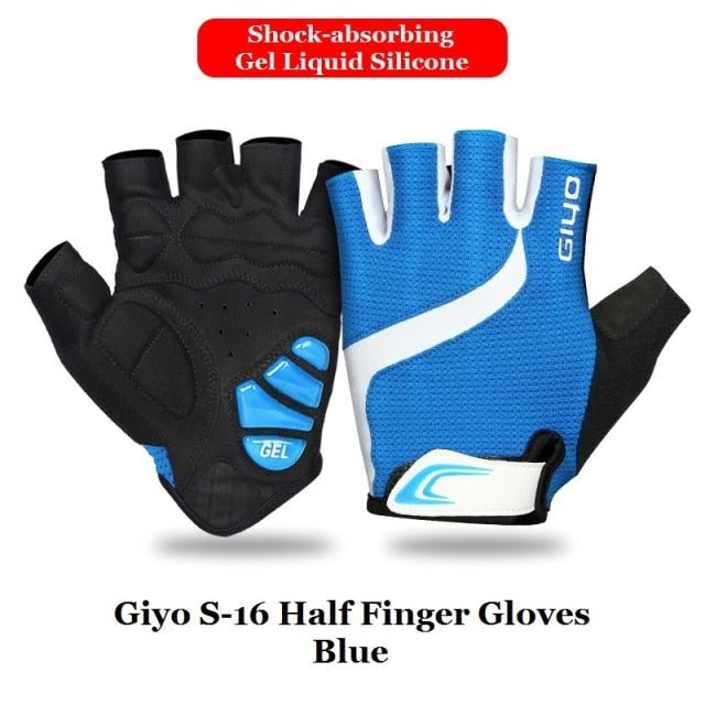 C2C Giyo Breaking Wind Anti-slip Half Finger Bicycle Gloves