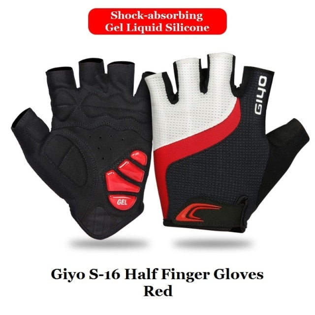 C2C Giyo Breaking Wind Anti-slip Half Finger Bicycle Gloves