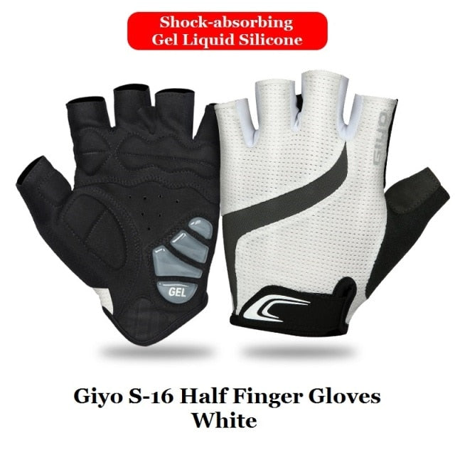 C2C Giyo Breaking Wind Anti-slip Half Finger Bicycle Gloves