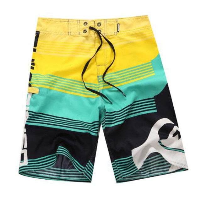 Plus size  Casual Shorts Mens boardshorts men BoardNew bermuda masculina Pants Beach wear Quick dry print swiming swimsuit LETTE