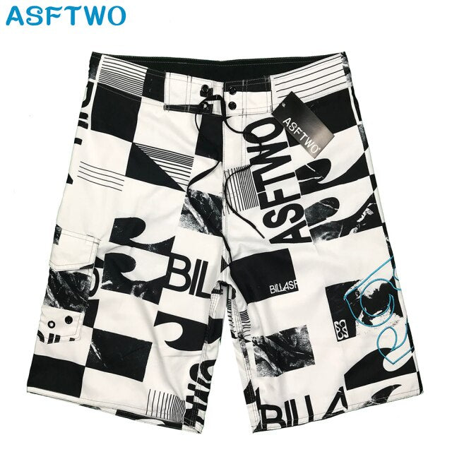 Plus size  Casual Shorts Mens boardshorts men BoardNew bermuda masculina Pants Beach wear Quick dry print swiming swimsuit LETTE