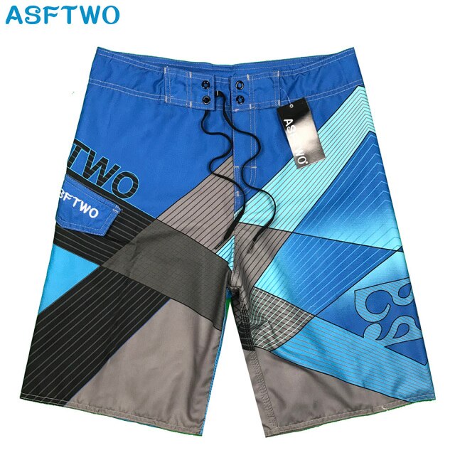 Plus size  Casual Shorts Mens boardshorts men BoardNew bermuda masculina Pants Beach wear Quick dry print swiming swimsuit LETTE