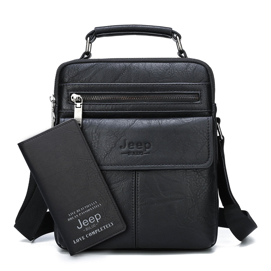 C2C Men's Crossbody Versatile Shoulder Leather Bag