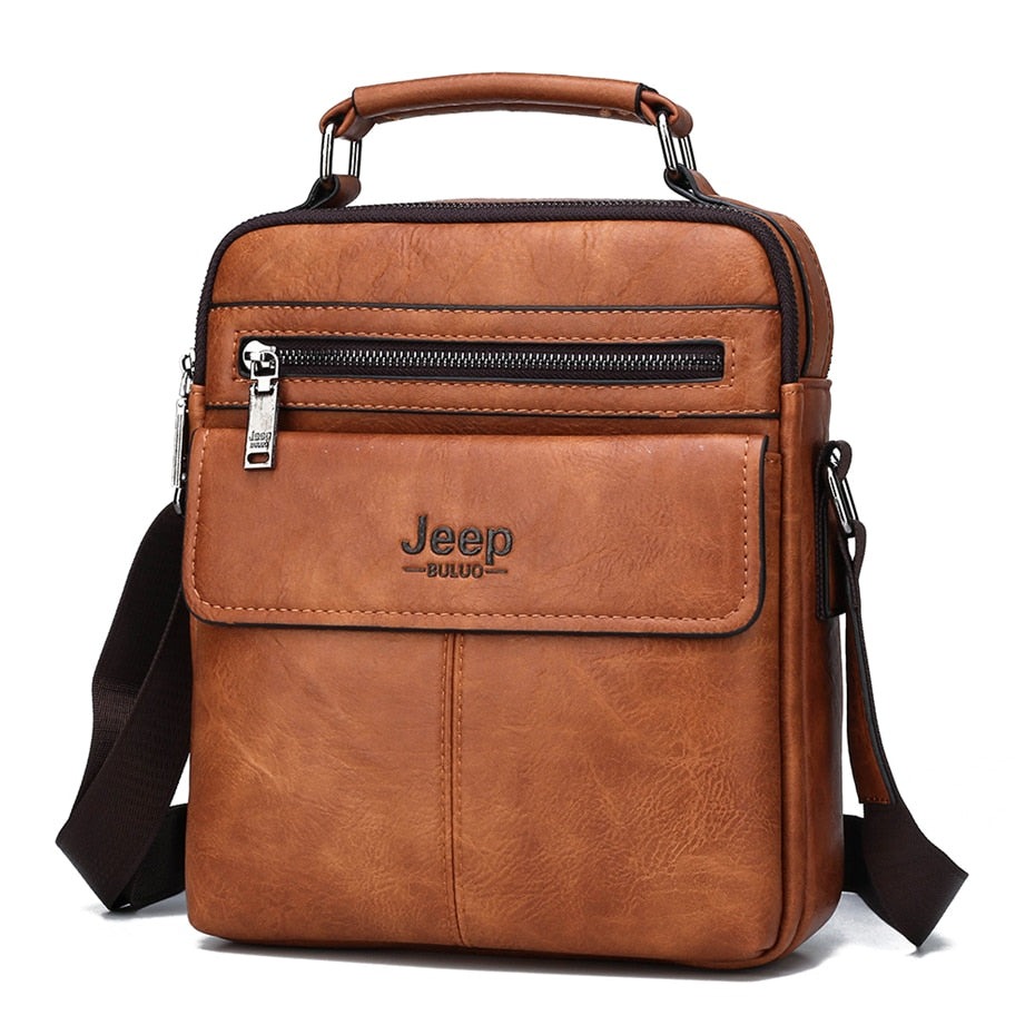 C2C Men's Crossbody Versatile Shoulder Leather Bag