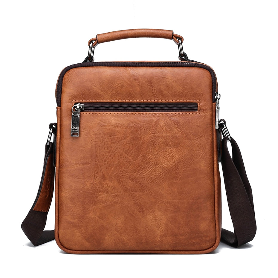 C2C Men's Crossbody Versatile Shoulder Leather Bag
