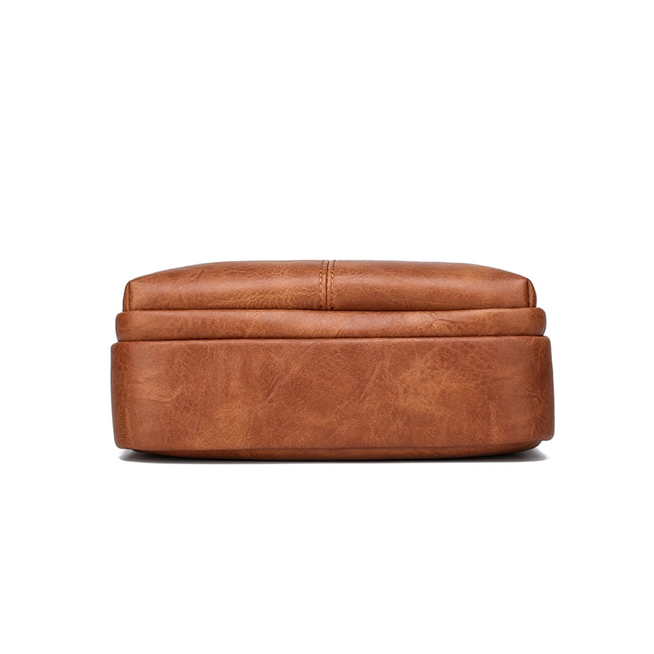C2C Men's Crossbody Versatile Shoulder Leather Bag