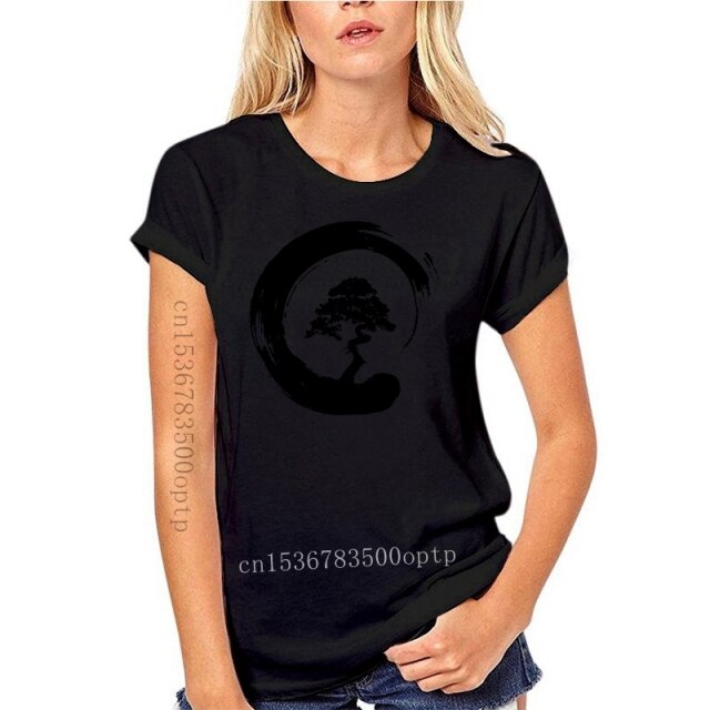 La Maxpa Humor Zen Bonsai Tree Japanese Yin Yang Temple mens t-shirt