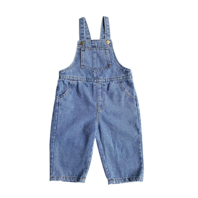 Lokedike Baby Girls and Boys Strap Loose Korean Style Overall
