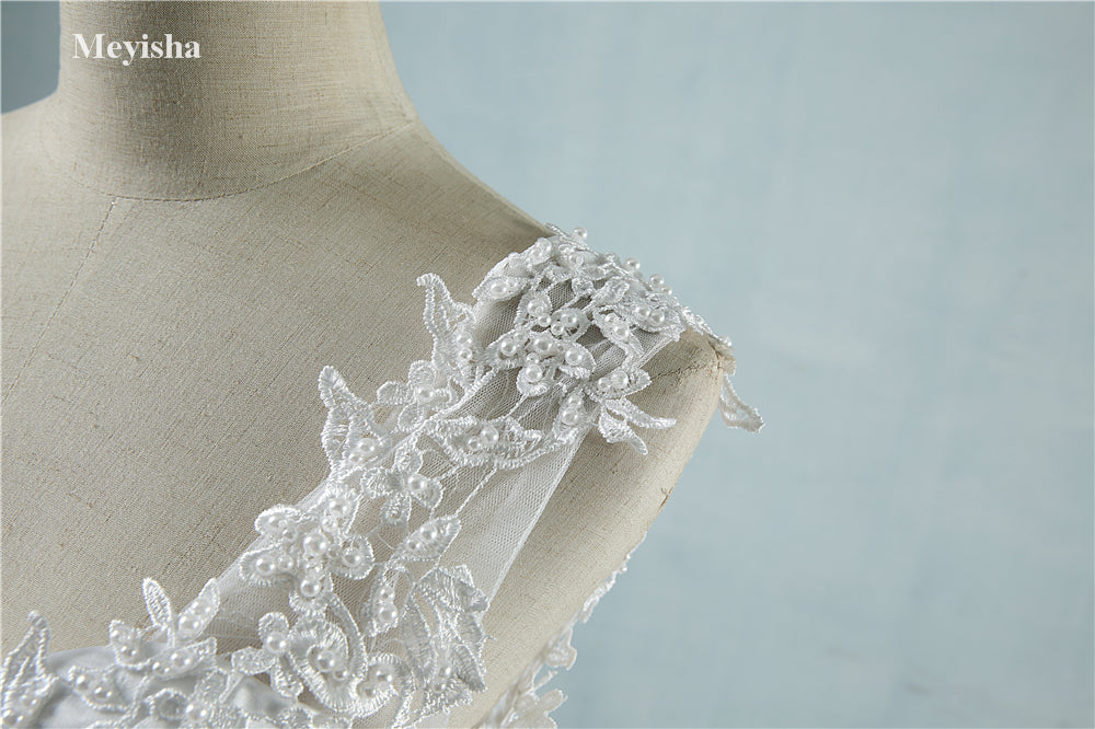 ZJ9076 Ball Gowns Spaghetti Straps Tulle Bridal Dress For Wedding