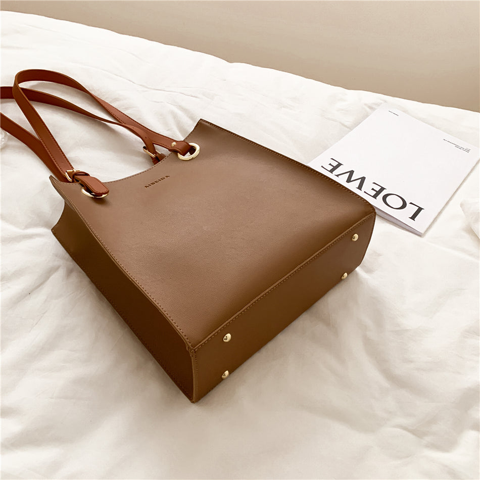 Fashion Designer Tote Luxury Brand Leather Shoulder Bag