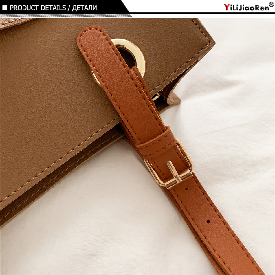 Fashion Designer Tote Luxury Brand Leather Shoulder Bag