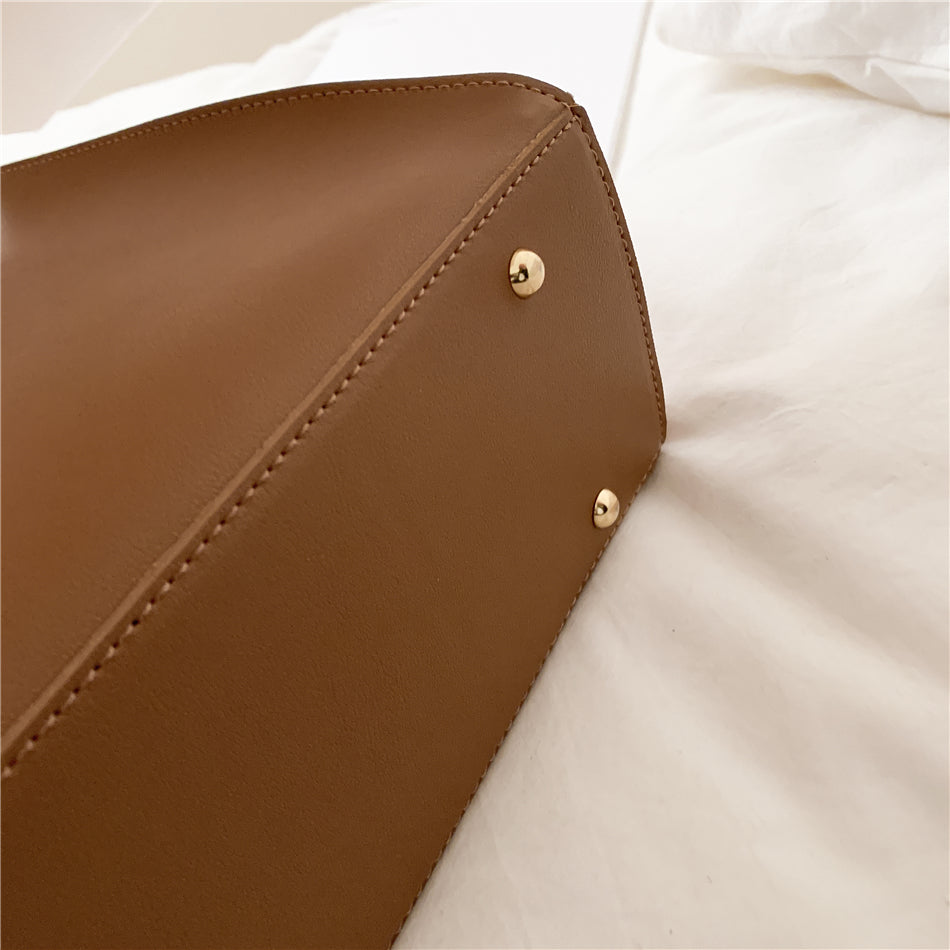 Fashion Designer Tote Luxury Brand Leather Shoulder Bag