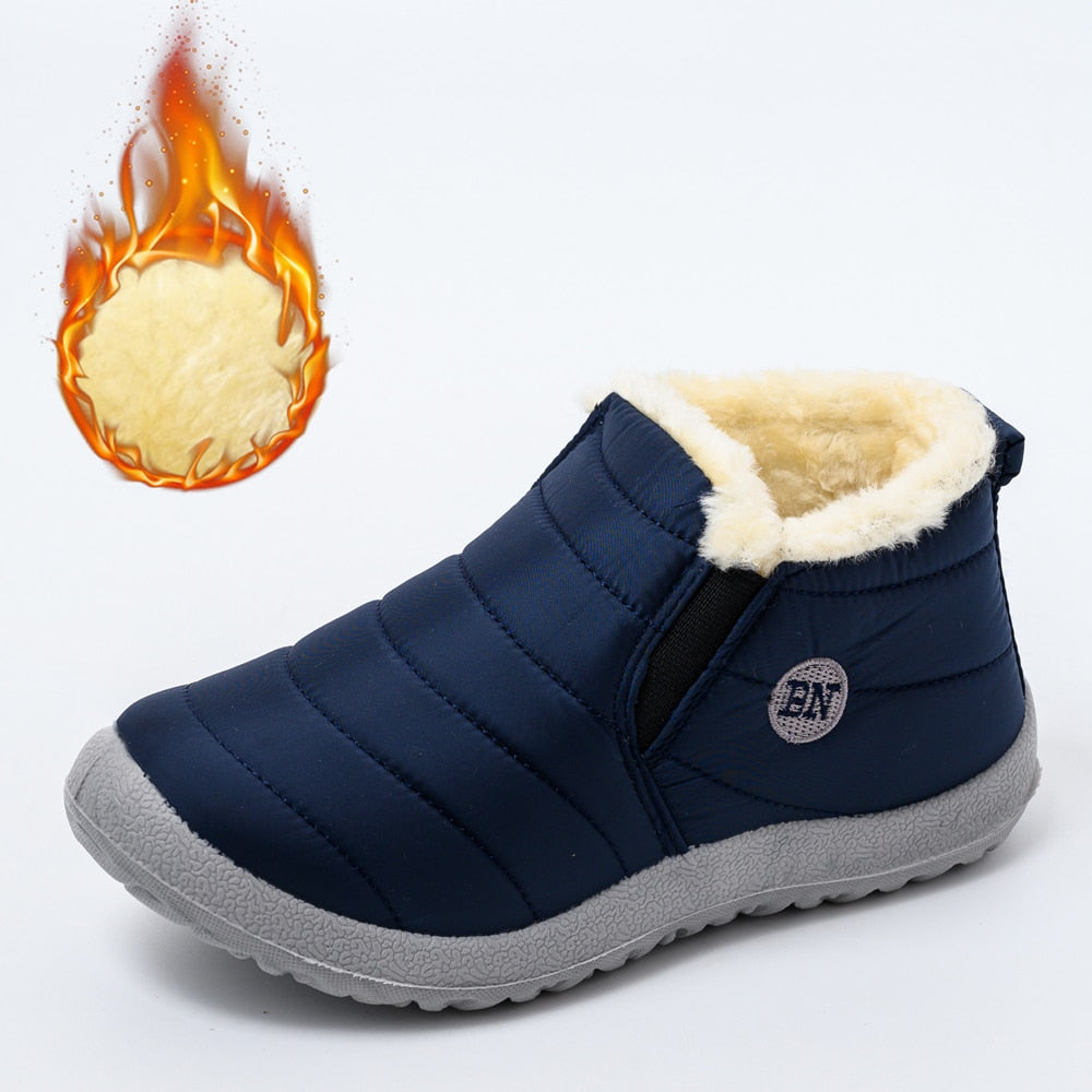 Winter Snow women Waterproof Ankle Boots