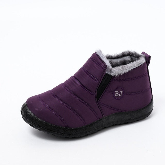 Winter Snow women Waterproof Ankle Boots