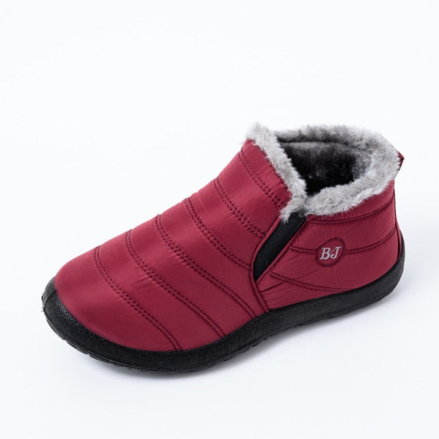 Winter Snow women Waterproof Ankle Boots