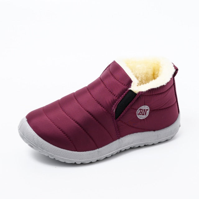 Winter Snow women Waterproof Ankle Boots