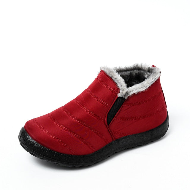Winter Snow women Waterproof Ankle Boots