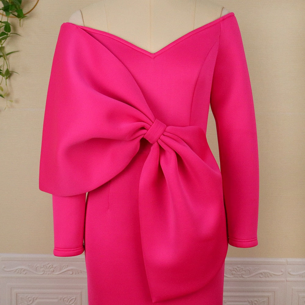 C2C Women Strapless Classy Ladies Evening Occasion Dress
