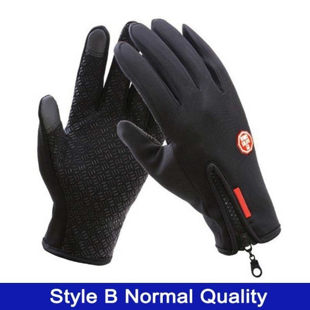 C2C Windproof Winter Warm  Snowboard & Motorcycle Riding Touch Screen Gloves