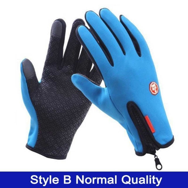 C2C Windproof Winter Warm  Snowboard & Motorcycle Riding Touch Screen Gloves