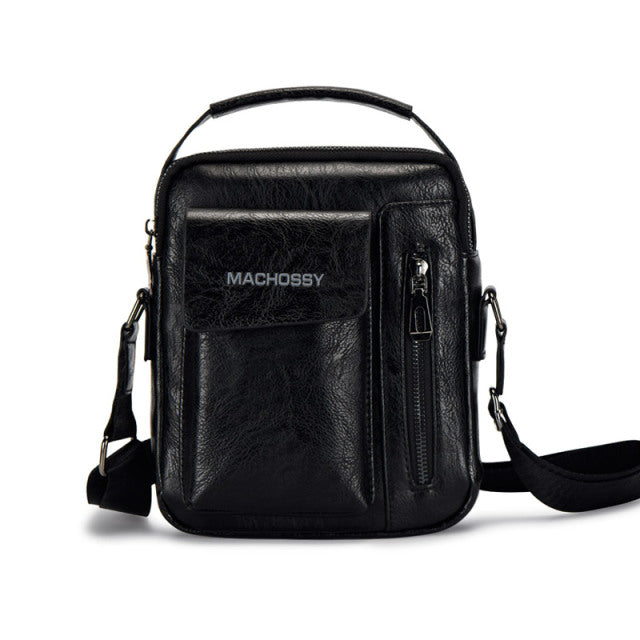 Casual Men Shoulder Bag Vintage Crossbody Bags High Quality Male Bag PU Leather Handbag Capacity Men Messenger Bags Tote Bag