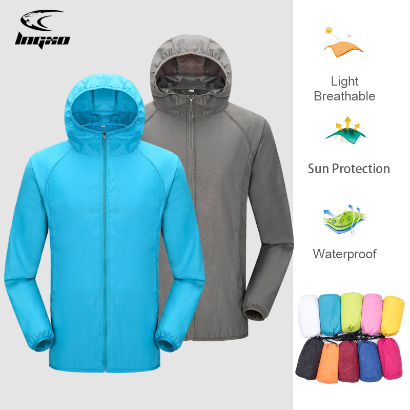 Camping Rain Men and Women Waterproof Jacket