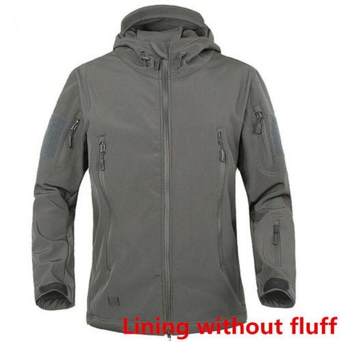 2021 Outdoor Waterproof SoftShell Jacket Hunting windbreaker ski Coat hiking rain camping fishing tactical Clothing Men&amp;Women