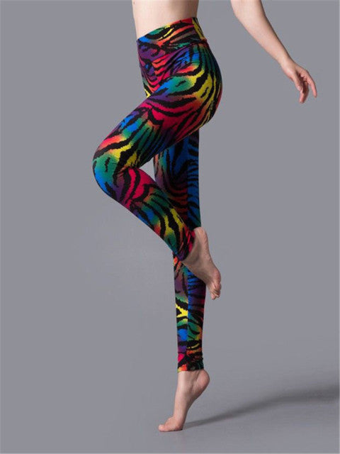 YRRETY Leggings Leopard Women Leopard Print Leggings Spring And Autumn High Elasticity Pant Leggins High Waist Elastic Legging