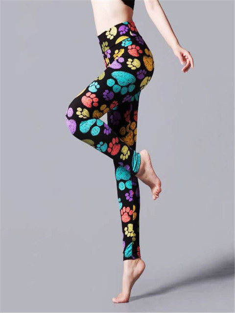 YRRETY Leggings Leopard Women Leopard Print Leggings Spring And Autumn High Elasticity Pant Leggins High Waist Elastic Legging
