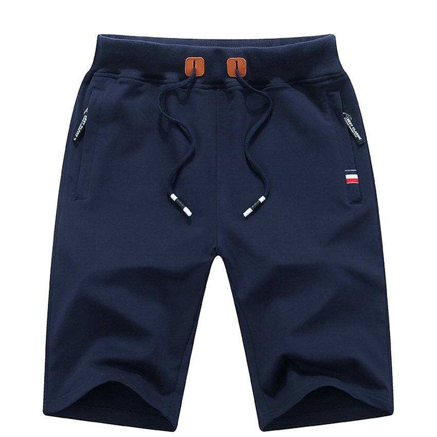 Men&#39;s Summer Breeches Shorts 2022 Cotton Casual Bermudas Black Men Boardshorts Homme Classic Brand Clothing Beach Shorts Male