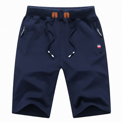 Men&#39;s Summer Breeches Shorts 2022 Cotton Casual Bermudas Black Men Boardshorts Homme Classic Brand Clothing Beach Shorts Male