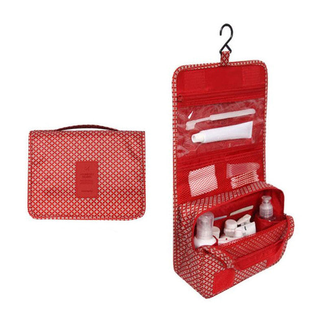 Hook Makeup Bags Women Travel Cosmetic Wash Pouch Waterproof Toiletries Storage Bag Ladies Neceser Make Up Organizer Beauty Bag