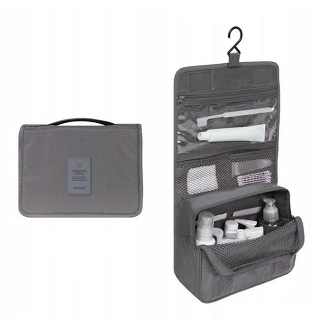 Hook Makeup Bags Women Travel Cosmetic Wash Pouch Waterproof Toiletries Storage Bag Ladies Neceser Make Up Organizer Beauty Bag
