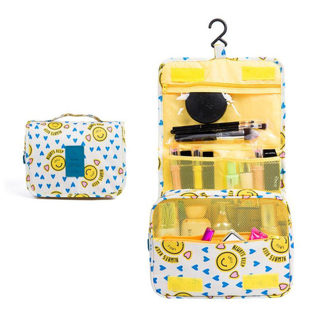 Hook Makeup Bags Women Travel Cosmetic Wash Pouch Waterproof Toiletries Storage Bag Ladies Neceser Make Up Organizer Beauty Bag