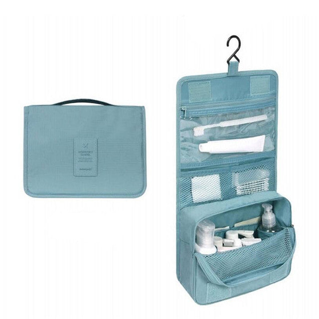 Hook Makeup Bags Women Travel Cosmetic Wash Pouch Waterproof Toiletries Storage Bag Ladies Neceser Make Up Organizer Beauty Bag