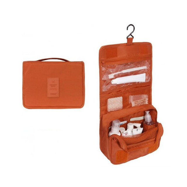 Hook Makeup Bags Women Travel Cosmetic Wash Pouch Waterproof Toiletries Storage Bag Ladies Neceser Make Up Organizer Beauty Bag
