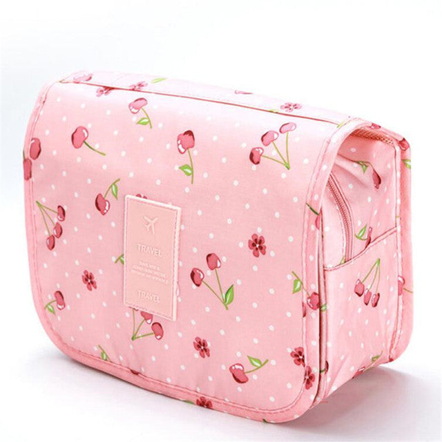 Hook Makeup Bags Women Travel Cosmetic Wash Pouch Waterproof Toiletries Storage Bag Ladies Neceser Make Up Organizer Beauty Bag