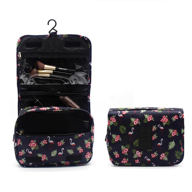 Hook Makeup Bags Women Travel Cosmetic Wash Pouch Waterproof Toiletries Storage Bag Ladies Neceser Make Up Organizer Beauty Bag