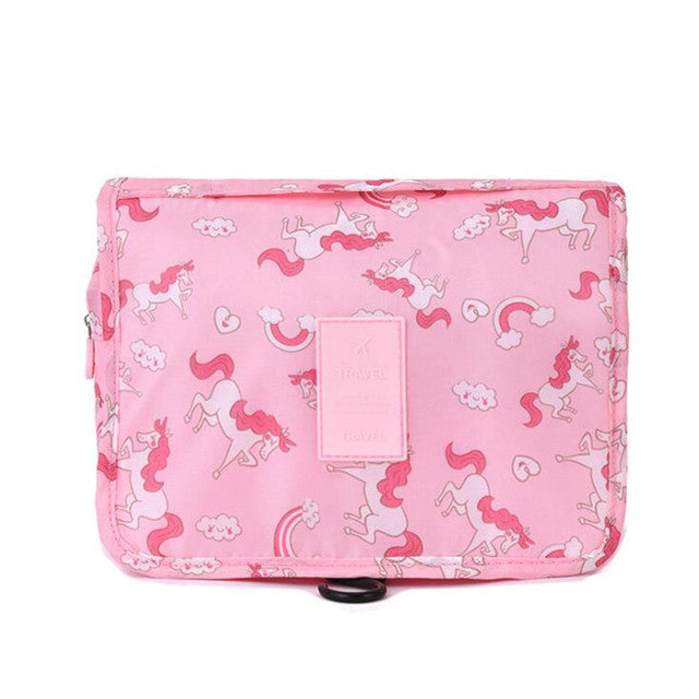 Hook Makeup Bags Women Travel Cosmetic Wash Pouch Waterproof Toiletries Storage Bag Ladies Neceser Make Up Organizer Beauty Bag