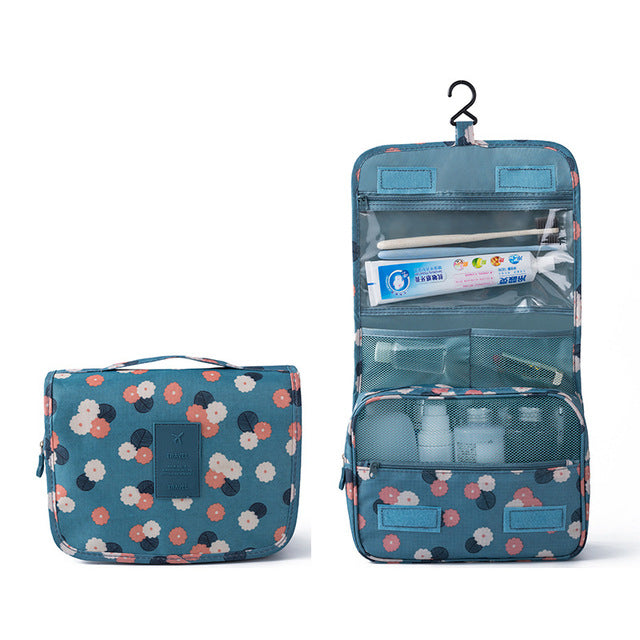 Hook Makeup Bags Women Travel Cosmetic Wash Pouch Waterproof Toiletries Storage Bag Ladies Neceser Make Up Organizer Beauty Bag