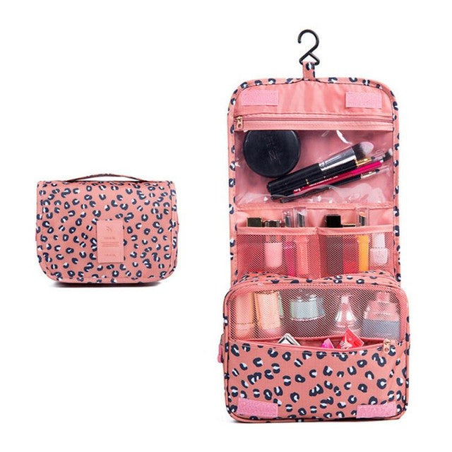 Hook Makeup Bags Women Travel Cosmetic Wash Pouch Waterproof Toiletries Storage Bag Ladies Neceser Make Up Organizer Beauty Bag