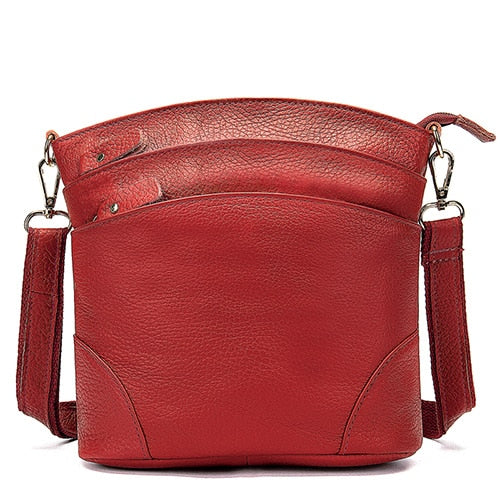 C2C Genuine Shoulder Leather Women Handbag