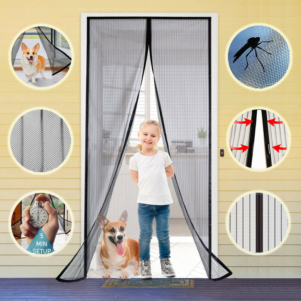 C2C Magnetic Mosquito Screen Door