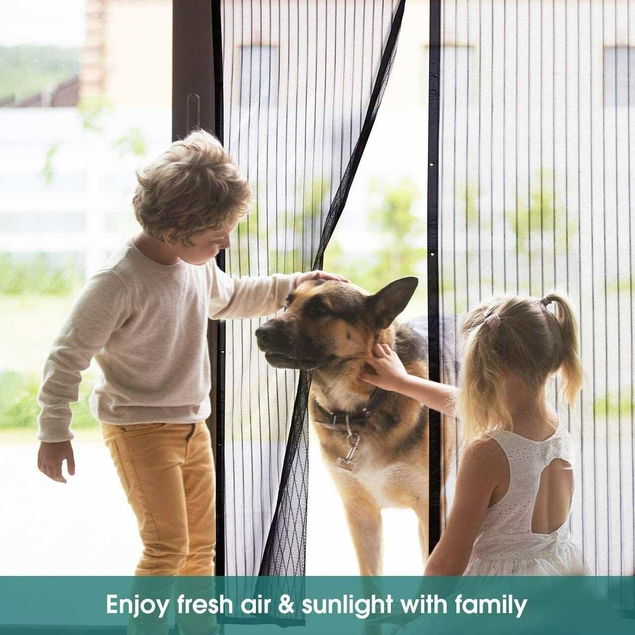 C2C Magnetic Mosquito Screen Door
